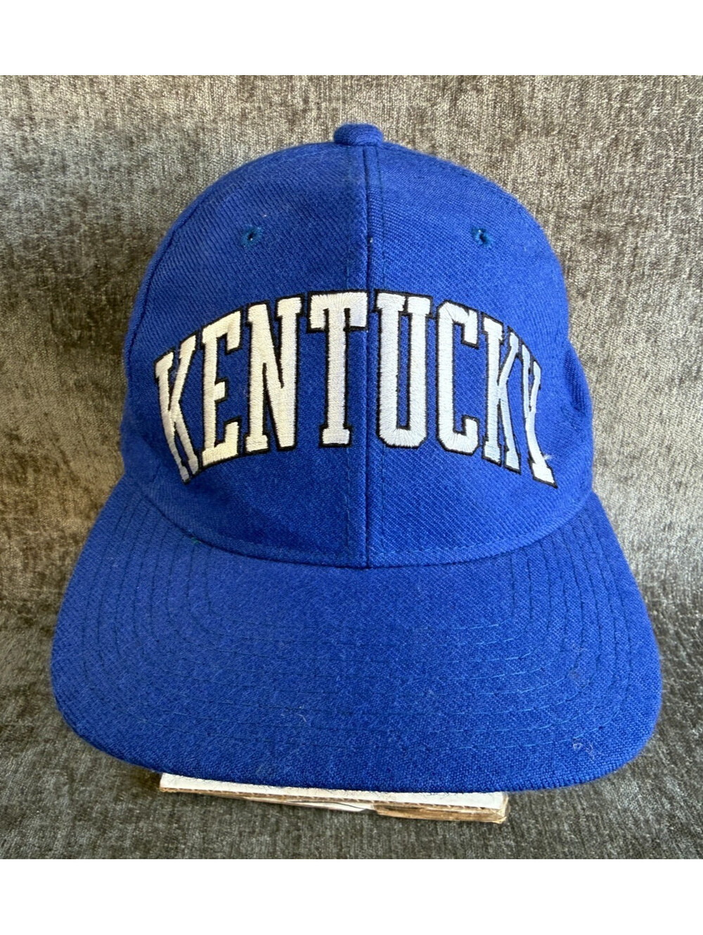 VTG 90s Starter Kentucky Wildcats Block Spellout Wool Snapback Hat